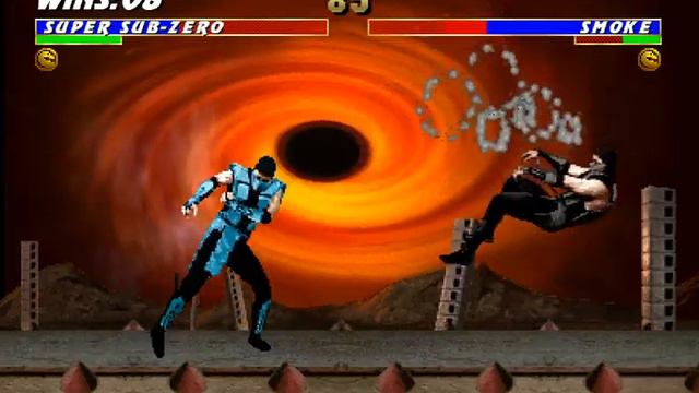 UMK3+MUGEN - HIDDEN CHAR - SUPER SUB-ZERO смотреть онлайн
