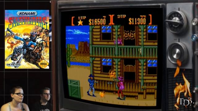Let's Play: Sunset Riders (Sega Genesis) Co-Op AND Versus Mode смотреть онлайн