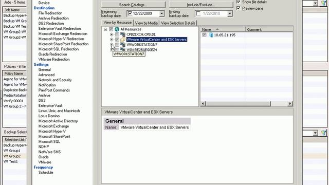 Backup Exec 2010 VMware Restore смотреть онлайн