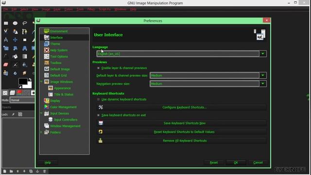 GIMP 2.8 Sprache ändern unter 1 Minute [Basics] смотреть онлайн