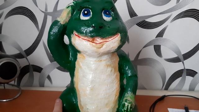 Жаба из бетона своими руками