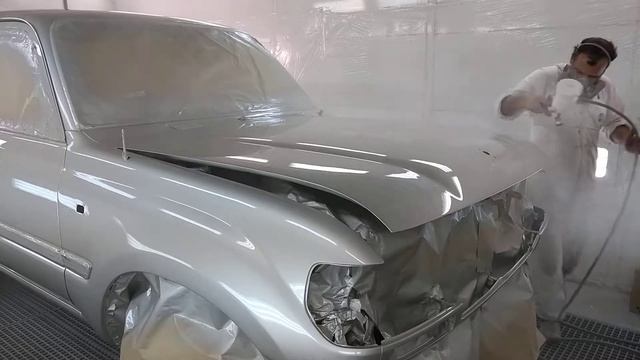 Anest İwata Classic Plus 1.3 vbx Clear Coat & Toyota Land Cruiser смотреть онлайн