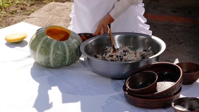 Балиш - это татарский пирог. А что если в тыкве? Татарстан, Балтаси! смотреть онлайн