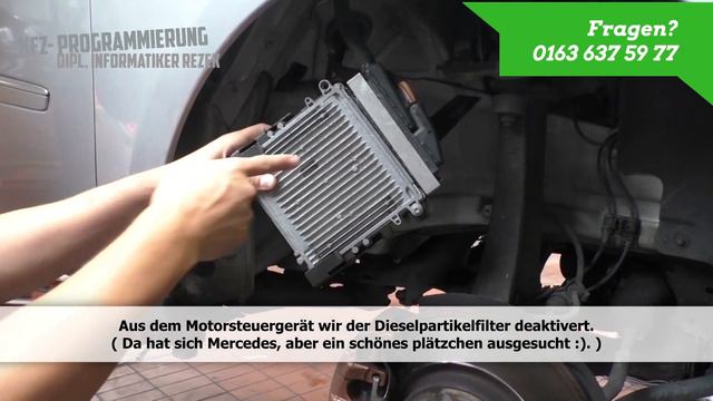 Mercedes ML DPF DEAKTIVIEREN DPF OFF DPF REINIGEN смотреть онлайн