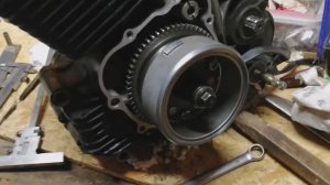 Как снять ротор с 250 кубового мотоцикла