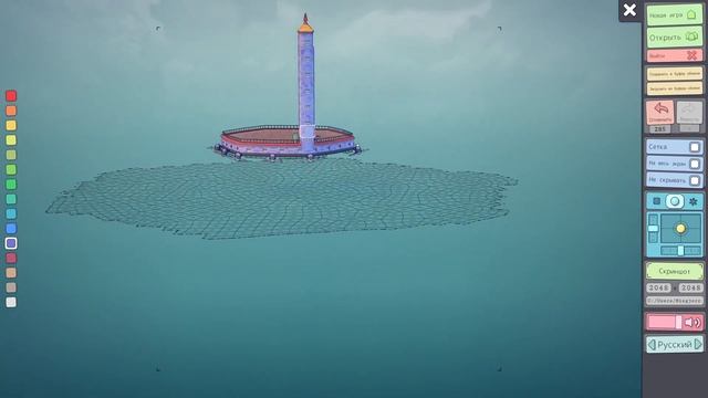 Как построить летающий город | Townscaper смотреть онлайн