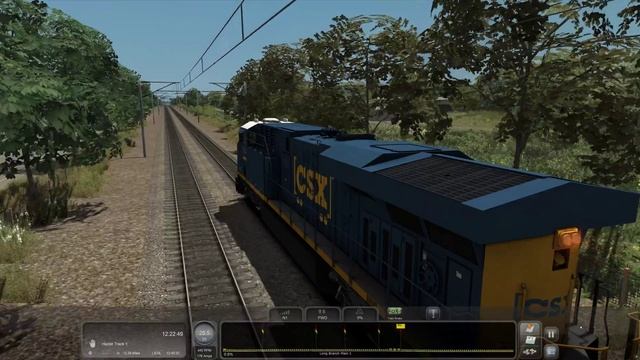 Train Simulator - [GE ES44AC] - CSX Intermodal Train on the NJCL - 4K UHD смотреть онлайн