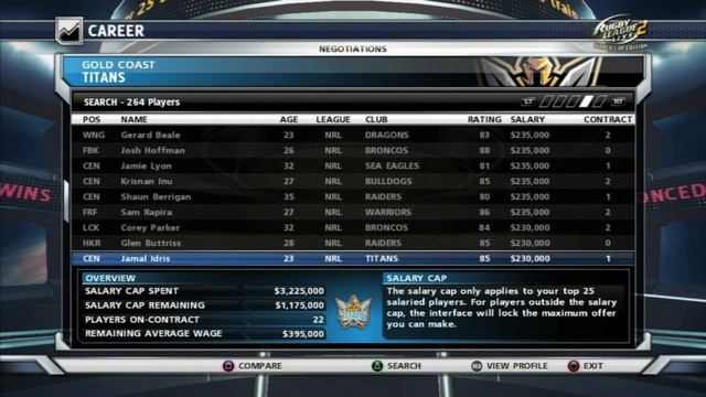 Tips and Tricks for Rugby League Live 2 Career Mode 2013 смотреть онлайн
