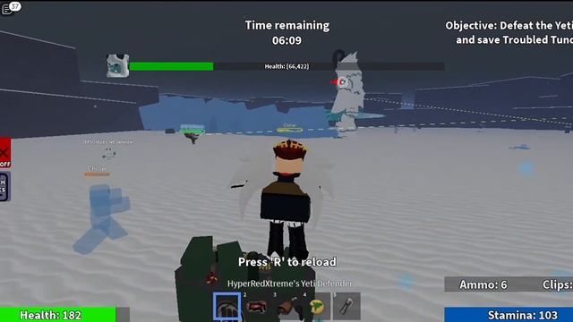 Roblox Left 4 Survival: Destroying Yeti смотреть онлайн
