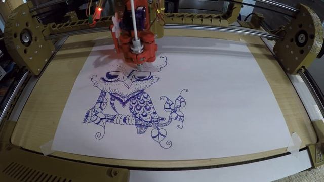 Как нарисовать сову? Легко! смотреть онлайн