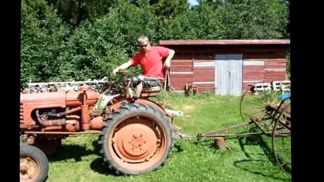 HTZ 7 käivitus ja sõit ( engine start and driving ) смотреть онлайн