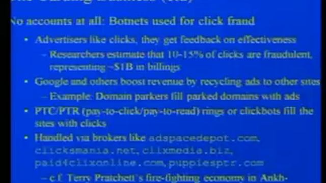 DEFCON 15: The Commercial Malware Industry смотреть онлайн