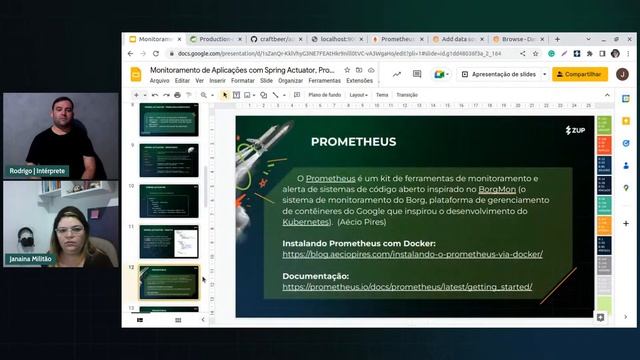 Monitoramento de Aplicações com Spring Actuator, Prometheus e Grafana | ? Zup Tech Hour⌚ смотреть онлайн