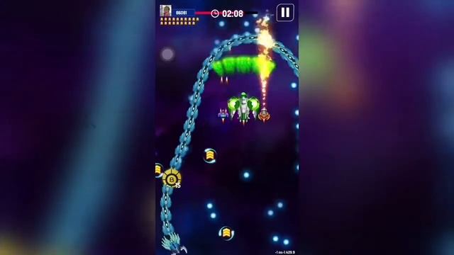 SPACE SHOOTER galaxy attack | boss 20 dragon смотреть онлайн