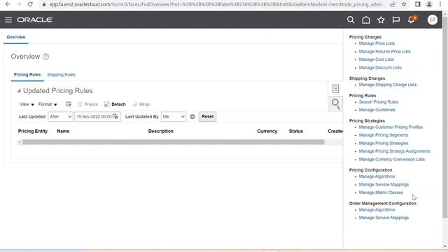 Oracle Cloud - Order management - Pricing смотреть онлайн