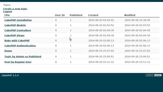 CakePHP 2.5.4 Basics Tutorial for Beginners - Blog Application - 27 - Deny Access to Edit & Delete смотреть онлайн