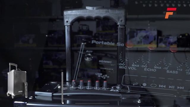 Fenton ST050 Mobile Sound System 8" with BT/MP3/USB/SD/VHF 170.050 смотреть онлайн