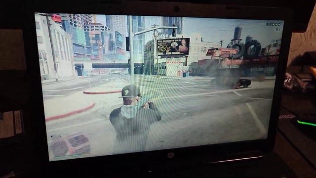 HP, GTA5, Intel Pentium N3710, AMD Radeon R5 M330. смотреть онлайн