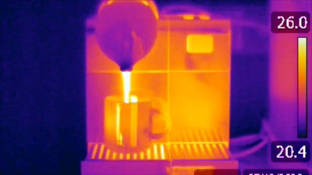 FLIR Thermography of Nespresso with FLIR E60 смотреть онлайн