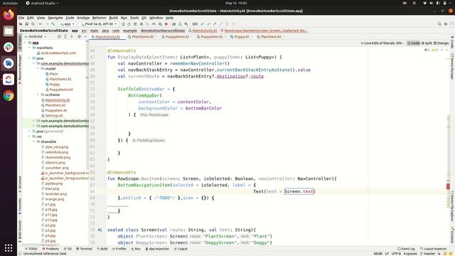How to manage scroll state in a bottom tab in Jetpack compose смотреть онлайн