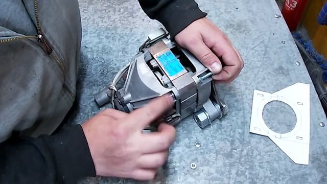 Двигатель от стиралки в газонокосилку 15000 оборотов! Взлетит или нет? смотреть онлайн