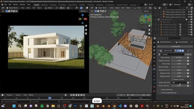 The First Blender 4.0 Exterior Archviz MASTERCLASS! | IMeshh.com Guide