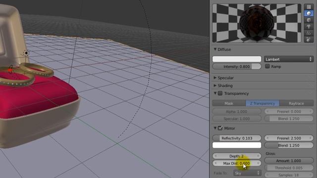 Уроки по Blender.Урок 3-4.Создание объекта.Кольца.Материал. смотреть онлайн