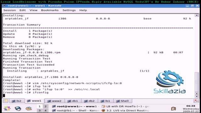 Web Server Real Server Configuration Load Balancer on Centos RedHat Linux смотреть онлайн