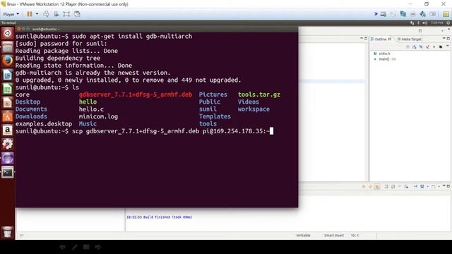 Setup GDBServer Remote Debugging using Eclipse on Raspberry-PI/Beaglebone смотреть онлайн