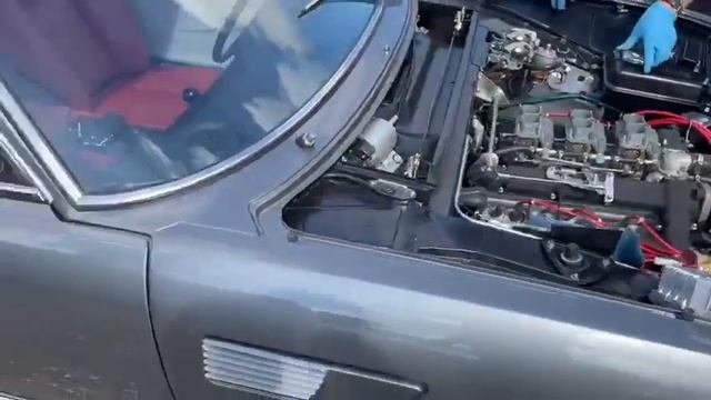 1967 Fiat. Dino Coupe engine running смотреть онлайн