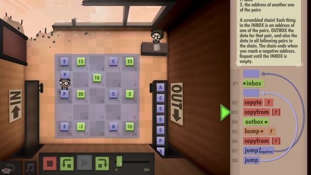 Human Resource Machine - Part 5 Ending [34-35-37-39-41] смотреть онлайн