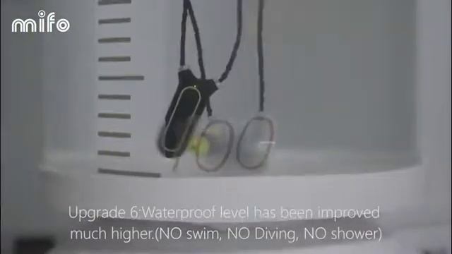 mifo i2 necklace wireless headphones with mp3 player function waterproof смотреть онлайн