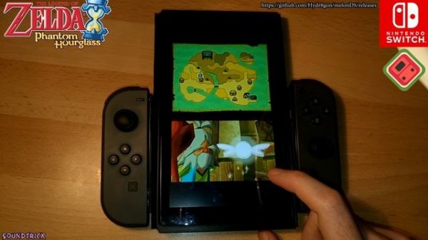 Zelda Phantom Hourglass on NINTENDO SWITCH | melonDS 0.7.1 Nintendo DS Emulator |