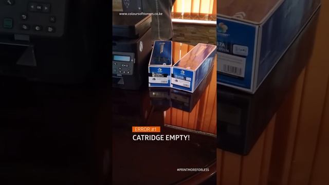 How To Fix Catridge/Toner Empty Problem in 30 Seconds смотреть онлайн