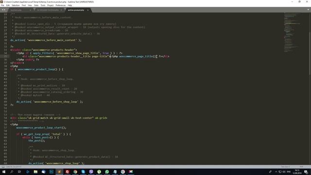Работаем с хуками (hooks) в WooCommerce смотреть онлайн