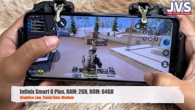Infinix Smart 6 Plus Call of Duty Mobile Battle Royale Gameplay Using 4G Data смотреть онлайн