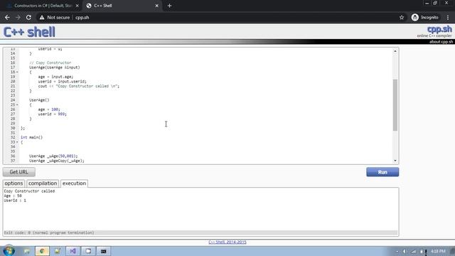 Copy Constructor C# | C# Copy Constructor vs C++ Copy Constructor | Constructor in C# смотреть онлайн