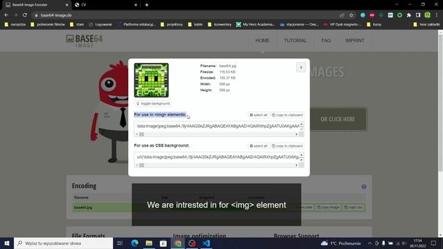 How to insert base64 image into html смотреть онлайн