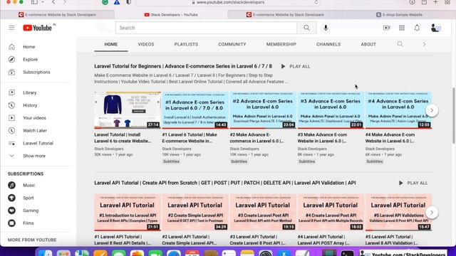 Download Complete Laravel Ecommerce Website (Part 1-234) | Laravel Ecommerce Project Source Code