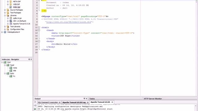 How to read and display records in Java Server Pages from Oracle database смотреть онлайн