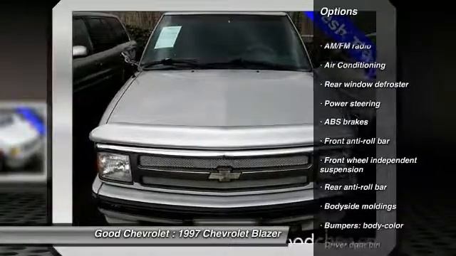 1997 Chevrolet Blazer Renton WA P45279B смотреть онлайн