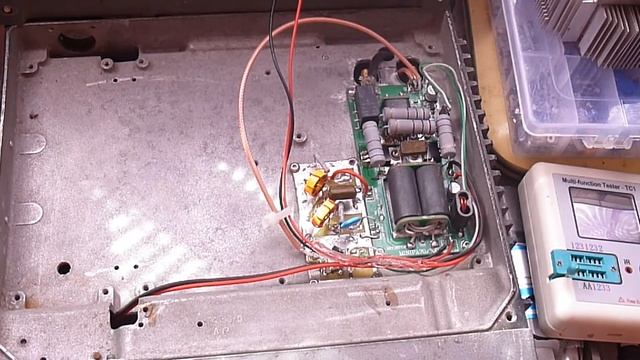 Китайский усилитель мощности 50 Ватт для КВ QRP трансивера (DIY-конструктор) смотреть онлайн