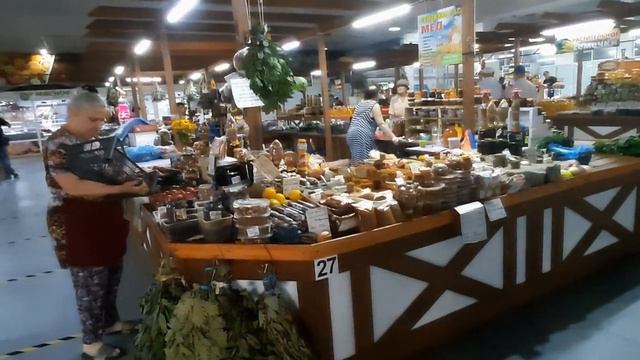 Поездка в Туапсе на Ласточке. Рынок в Туапсе. Цены на приправы, соусы, рыбу. Отдых на море. 1 часть