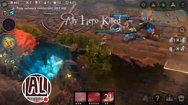 Vainglory Koshka|Battle Royale|Gameplay| смотреть онлайн