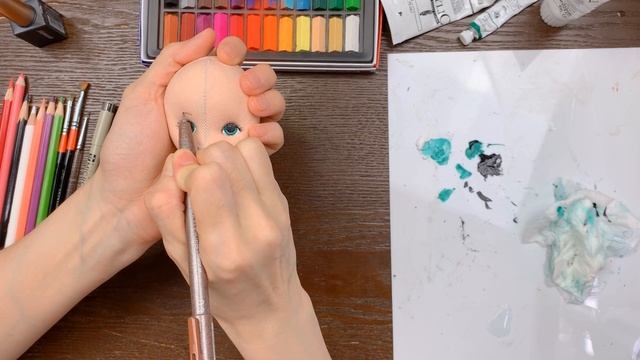 TUTORIAL Doll : Ojoodoll_doll Face Painting#02