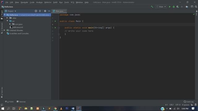 Java Program | Part-6 | Hello World by Intellij Idea | Munshi Faysal Ahmed смотреть онлайн