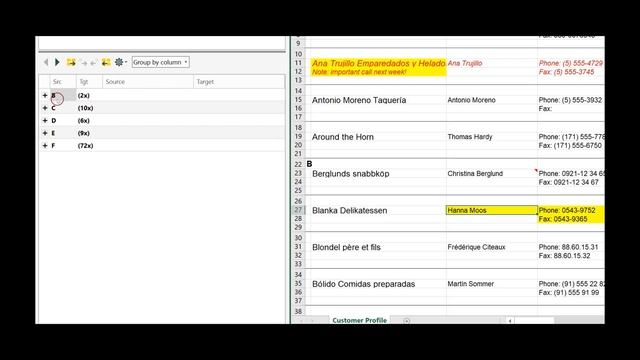 How to compare a standard Excel worksheet - Best Excel Compare Tool смотреть онлайн