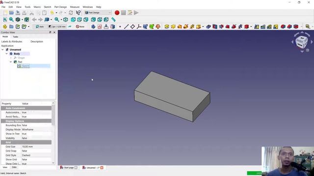 FreeCAD How To Change Dimension смотреть онлайн