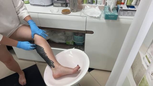 Шугаринг голени дома смотреть онлайн