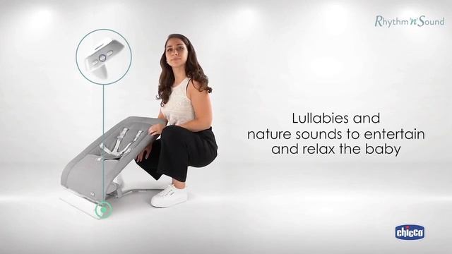 Шезлонг Chicco Rhythm & Sound 0+ смотреть онлайн